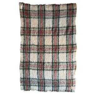 Vintage Hudson’s Bay Company 100% Mohair Scotland Made 63” x 42” Throw